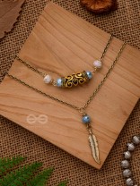 THE ANCIENT TREASURES - CASUAL MULTILAYERED NECKPIECE