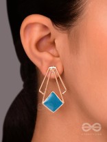 THE ARTISTIC DUSK - CASUAL ENAMELLED EARRINGS