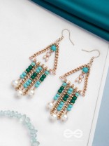 THE DRIZZLE DAZZLE - CASUAL DROP EARRINGS