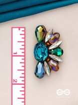 Manivarga - The gem collection - Stone embroidered earrings 