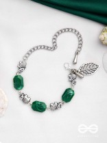 JUNGLE JIVE - OXIDISED EMBELLISHED BRACELET