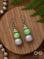 SKY DELIGHT DROPS - CLASSY SILVER EARRINGS