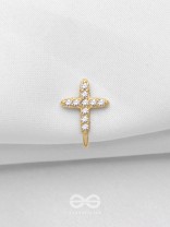 HEAVENLY HARMONY  - GOLDEN CZ NOSERING (NON-PIERCING)