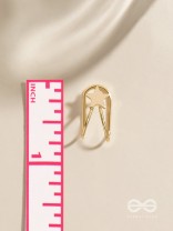 COSMIC STARSHINE  - GOLDEN EMBELLISHED EARCUFF (one ear)