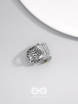 SPEAK'N PARSEL - STATEMENT SILVER RING