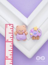 SUGARHUG & SNUGGLES - MISMATCHED ACRYLIC EARRINGS