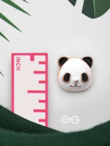 CHEEKY PANDA - GOLDEN EMBELLISHED STUD EARRINGS