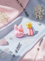 HOPS 'N HUES - MISMATCHED ACRYLIC EARRINGS