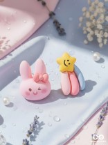 HOPS 'N HUES - MISMATCHED ACRYLIC EARRINGS