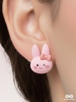 HOPS 'N HUES - MISMATCHED ACRYLIC EARRINGS