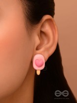 Sundaes N' Berries - Mismatched Acrylic Earrings