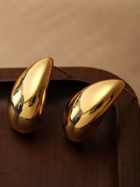 Dreamlight Haze - Golden Earrings