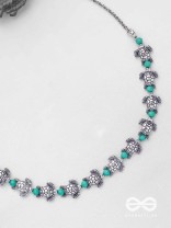 Turtle's Treasure Trove - Casual Oxidised Neckpiece