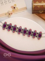 The Purple Passion - Statement Oxidised Neckpiece