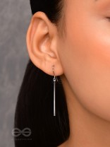 Dainty Dazzles - Classic Silver Earrings