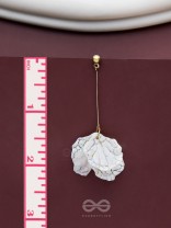 The Snow Petals- Acrylic Earrings 