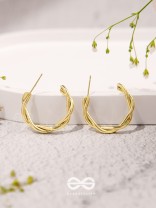 Tangled Treasures - Golden Earrings