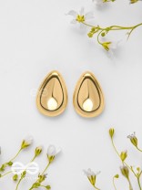 Medusa's Tears - Golden Ear Studs