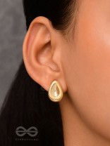 Medusa's Tears - Golden Ear Studs