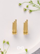 Brilliant Beams - Golden Earrings
