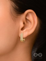 Brilliant Beams - Golden Earrings
