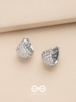 Moonlit Scales - Silver Earrings