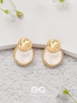 Ivory Dreams - Golden Earrings