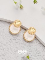 Ivory Dreams - Golden Earrings