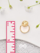 Ivory Dreams - Golden Earrings