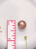 Drop Of Mocha - Casual Stud Earrings