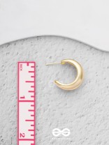 The Elysian Hoops - Golden Earrings