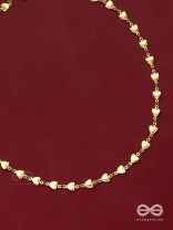 Enchanted Lover - Golden Necklace With Anti-Tarnish Coating