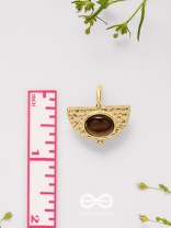 Coffee Bean Beauties - Golden Earrings