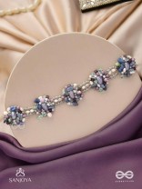 Devasesa- Remnants Of The Sea- Beads And Stones Hand Embroidered Necklace