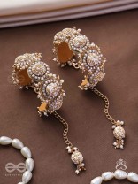 Tararaman - The Bejewelled Galaxies - Beaded Hand Embroidered Cuff Bracelets (Set Of 2)