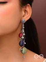 The Bouncy Baubles - Oxidised Earrings