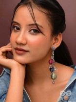 The Bouncy Baubles - Oxidised Earrings