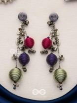 The Bouncy Baubles - Oxidised Earrings