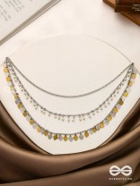 The Spellbinding Chimes - Beads And Coins Multilayered Neckpiece