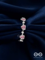 Mi Amor - Silver Embellished Ring (Adjustable)