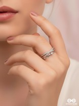The Precious Proposal - Cubic Zirconia Silver Ring (Adjustable)