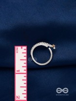 The Shooting Stars - Silver Cubic Zirconia Ring