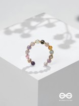 The Pastel Gravel  - Golden Ring (Adjustable)