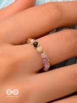 The Pastel Gravel  - Golden Ring (Adjustable)