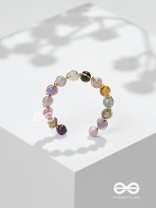 The Pastel Gravel  - Golden Ring (Adjustable)