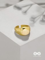 The Latte Lullaby - Golden Ring (Adjustable)