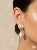 Crown Jewels - Luxe Pearl Earrings