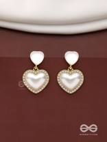 Cherished Hearts- Sparkling Stud Earrings
