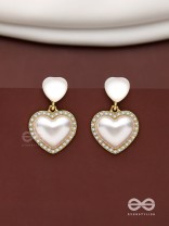 Cherished Hearts- Sparkling Stud Earrings