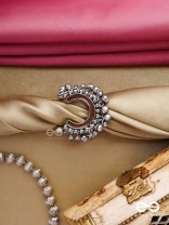 Lunar Embrace-  Oxidized adjustable  ring with ghungroos